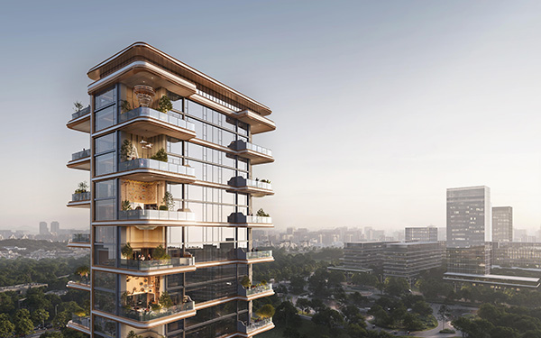 項目效果圖。重慶龍湖供圖