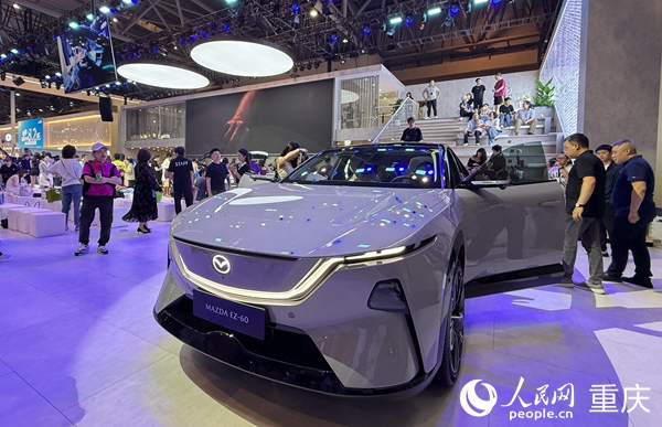 車展現場。人民網記者 胡虹攝