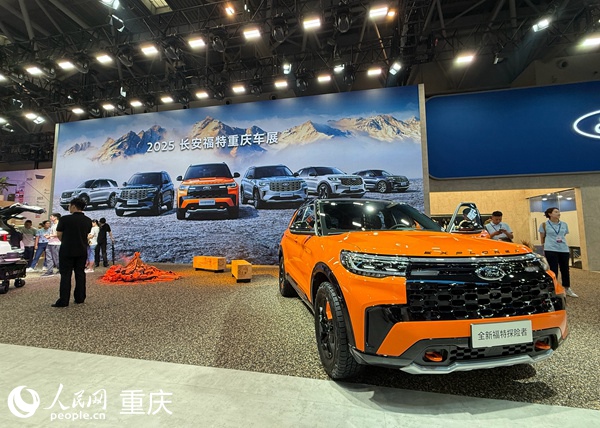 重慶國際車展現場。人民網記者 胡虹攝
