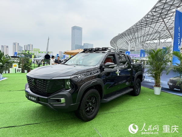 長安獵手K50。人民網記者 胡虹攝