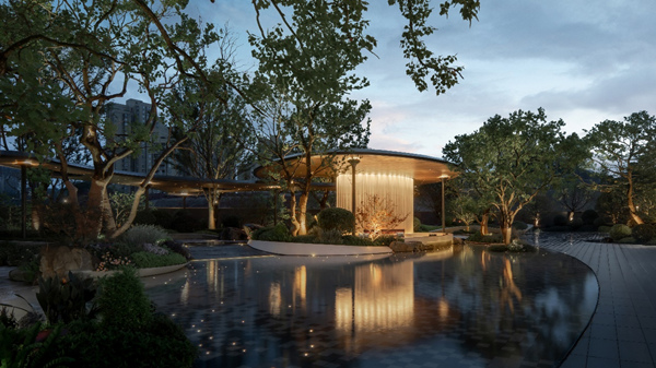 嘉和府項目景觀實拍圖。 聯發重慶供圖