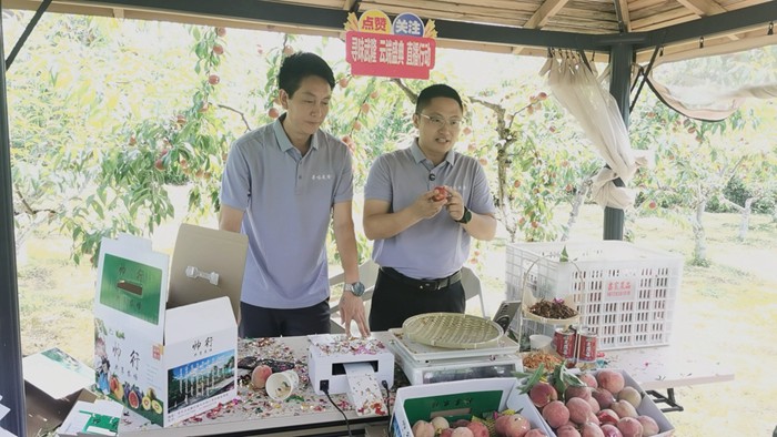 “尋味武隆·云端盛宴”鄉村振興公益直播月啟幕。通訊員 石曉紅 攝