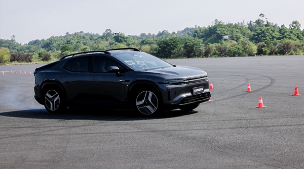 測試現場。長安汽車供圖