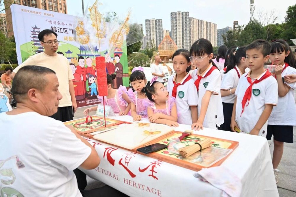 精彩的非遺展演展示。受訪者供圖