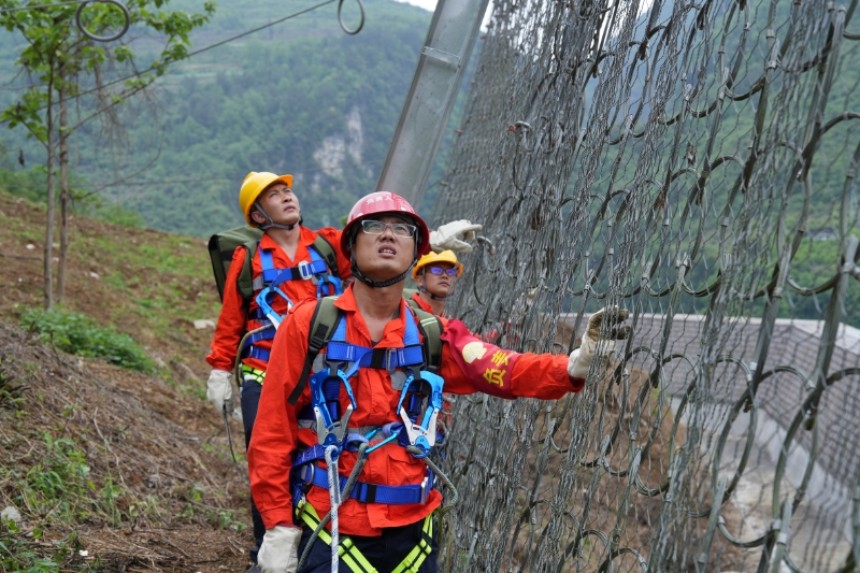 巡檢現場。趙鑫 攝