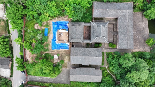 石篆山石窟寺區域考古出土文物。大足臺供圖