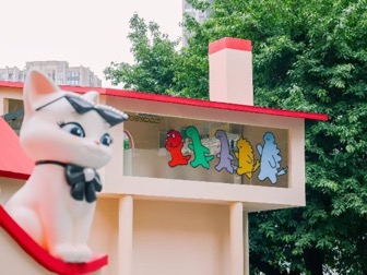 重慶萬象城“Greenland”靈感街區。重慶萬象城供圖