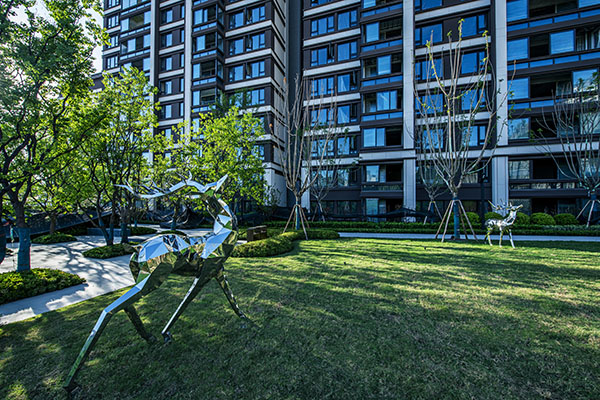 中綠江州實景圖，拍攝于2024年8月。中國綠發重慶公司供圖