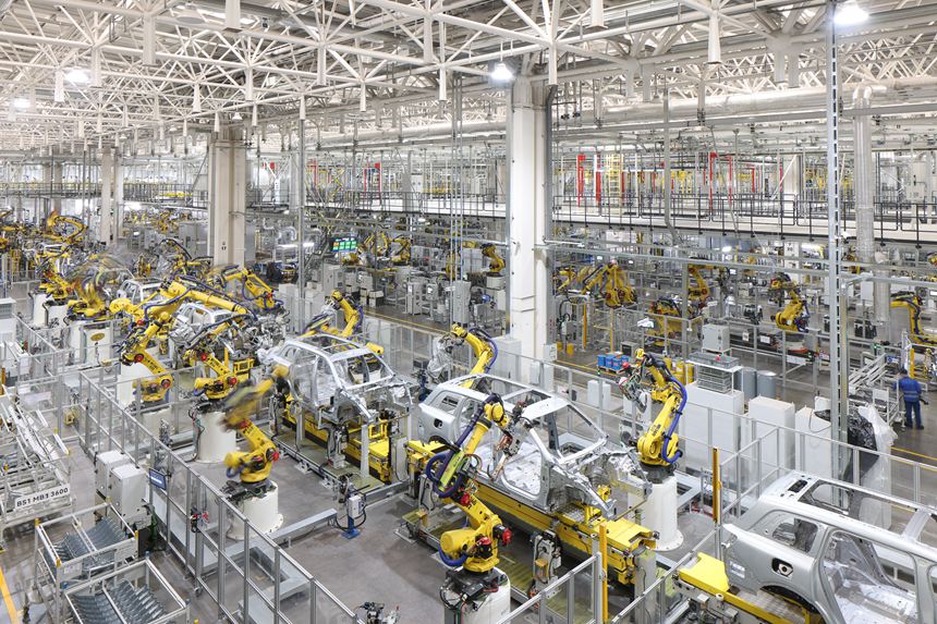 賽力斯超級工廠。賽力斯供圖