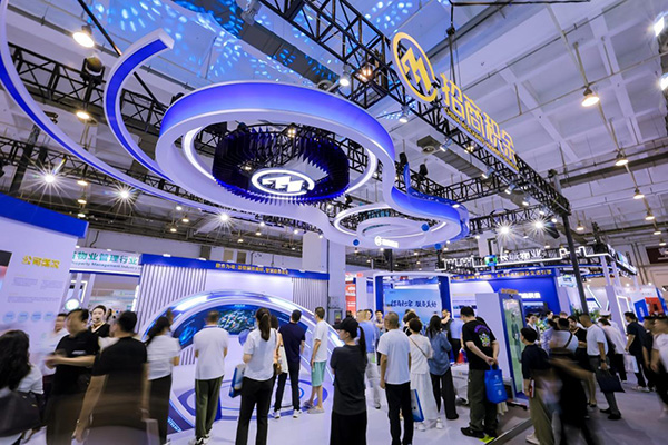 中國物博會現場。招商積余供圖