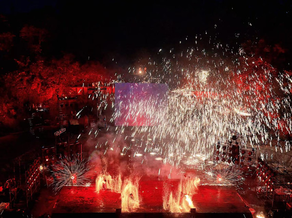 活動現場。重慶融創文旅城供圖