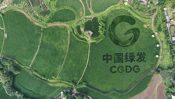 簽約儀式現場。中國綠發重慶公司供圖