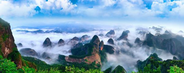 崀山八角寨景區。主辦方供圖