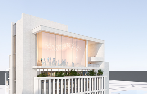 重慶衛視數字文創基地效果圖。長廈安基建筑設計供圖