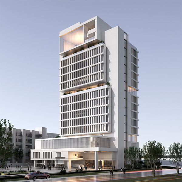 重慶衛視數字文創基地效果圖。長廈安基建筑設計供圖