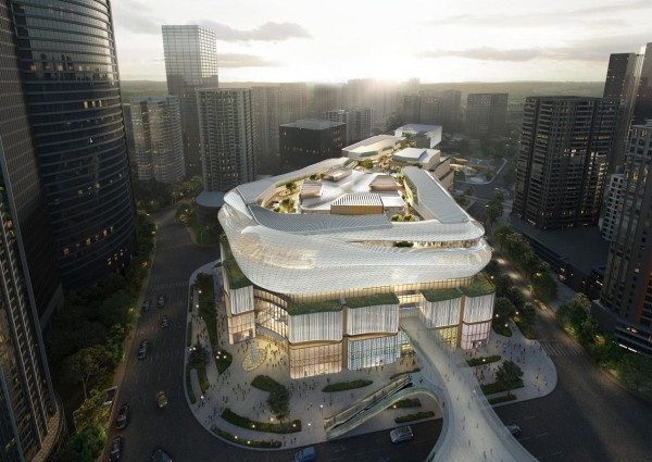 中環萬象城效果圖。受訪者供圖