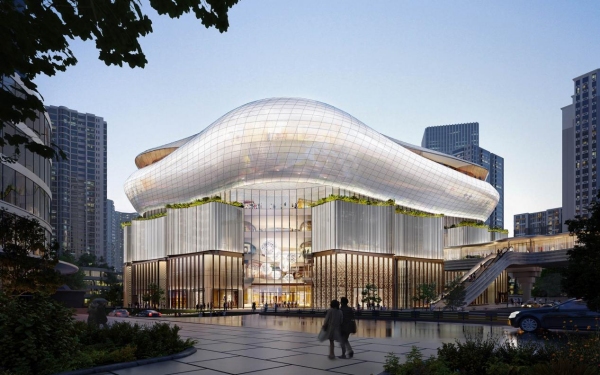 中環萬象城效果圖。受訪者供圖