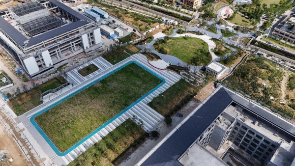 魏家社區移民安置區人居環境改善工程B區。申淑萍攝