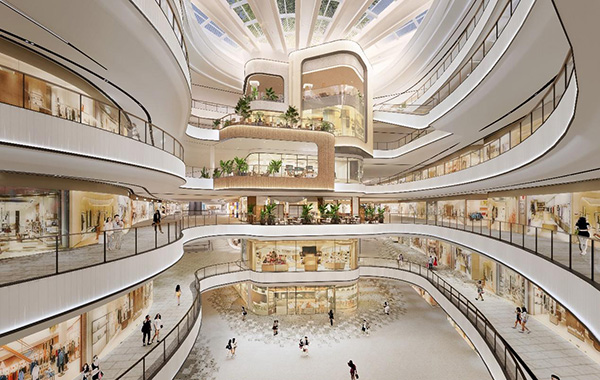 江岸天街。重慶龍湖供圖