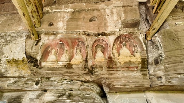 摩崖造像。大足區融媒體中心