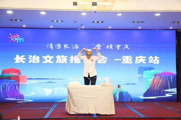 面食表演。梁艷鋒攝