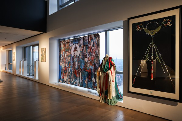 壁畫展出。重慶來福士供圖