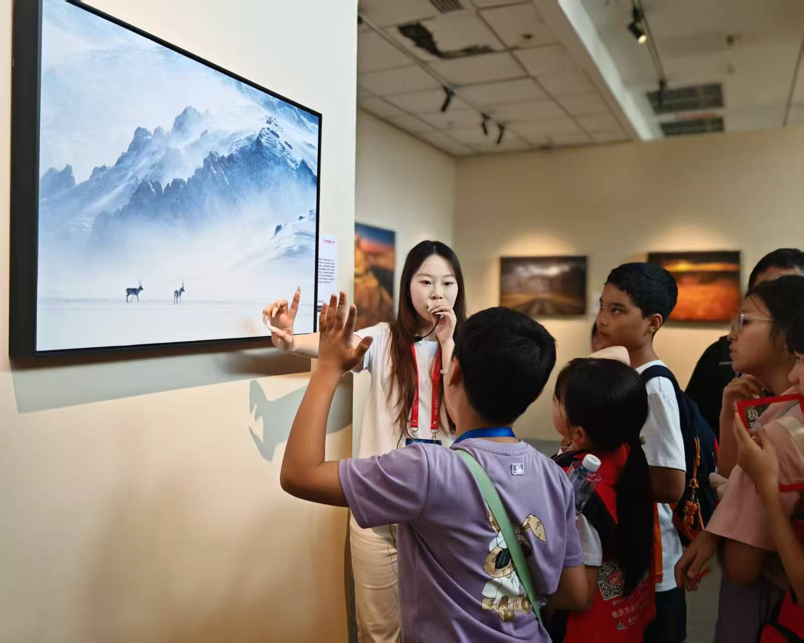 活動現場。渝中區青少年校外活動中心供圖