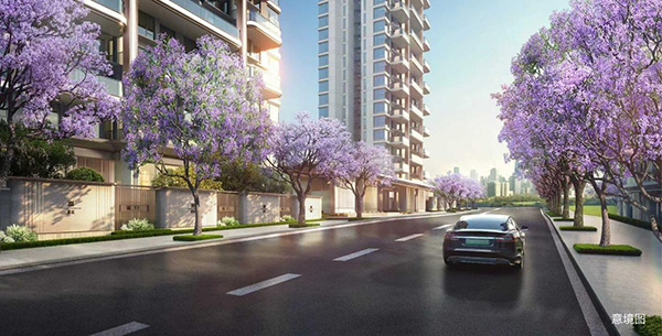 華僑城·熙宸項目意境圖。重慶華僑城供圖