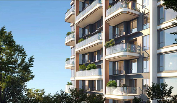 華僑城·熙宸項目外立面意境圖。重慶華僑城供圖