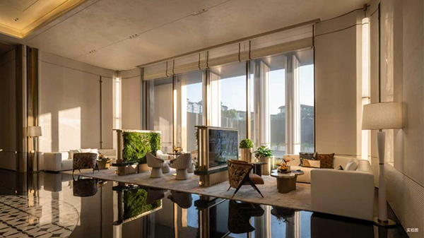 華僑城·熙宸項目泛會所實拍圖。重慶華僑城供圖