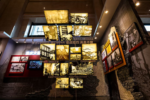 展覽現場。重慶市檔案館供圖