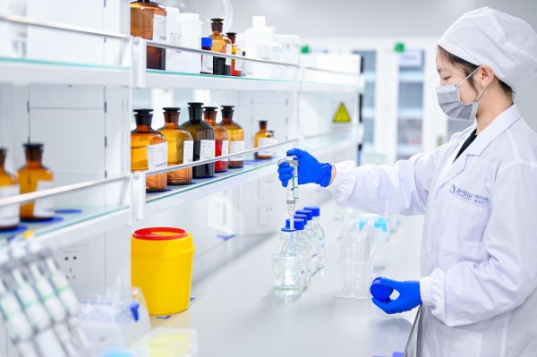 智飛生物加速推進創新研發。智飛生物供圖