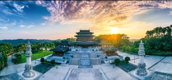 大足石刻景區。大足區委宣傳部供圖