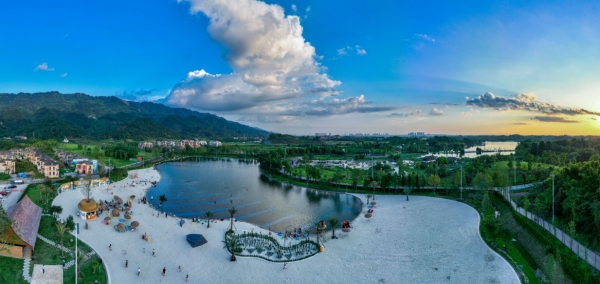 龍水湖旅游度假區。大足區委宣傳部供圖