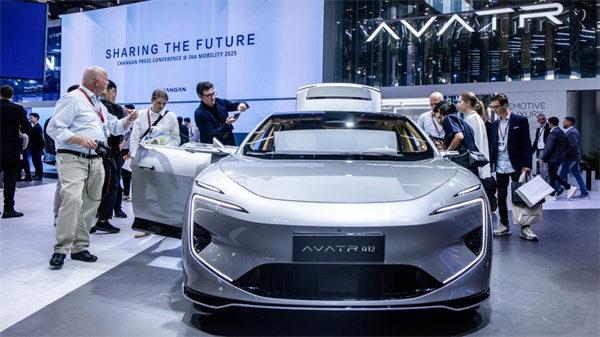 車展現場。長安汽車供圖