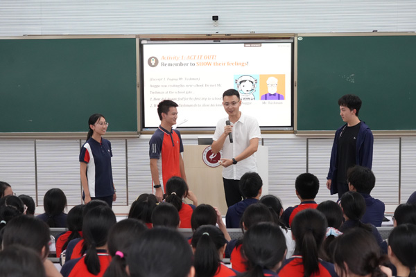 課例展示。重慶一中供圖