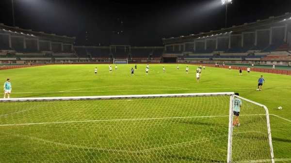 夜訓備戰現場。大足區融媒體中心供圖