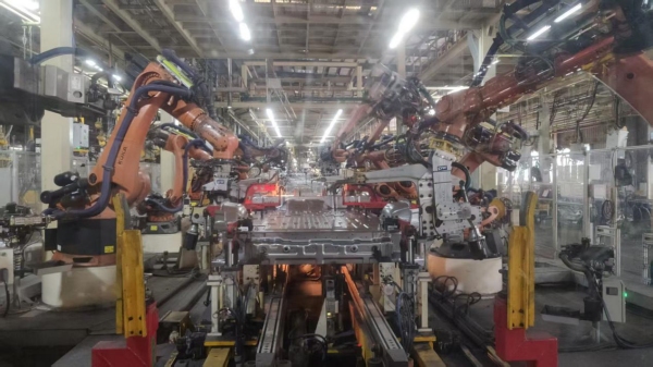 長安跨越生產車間。萬州區委宣傳部供圖