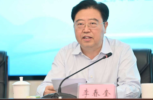 重慶市農業農村委主任李春奎致辭。鄒樂攝