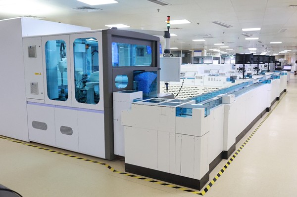 實驗室環境。重慶醫科大學附屬第三醫院（方大醫院）供圖