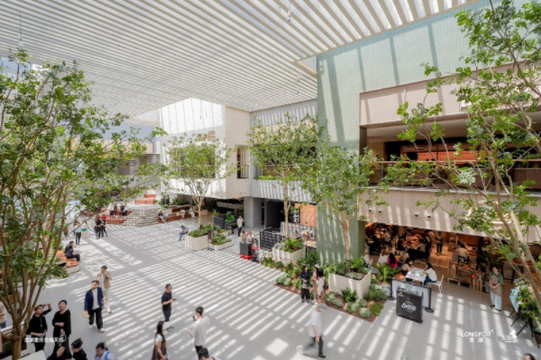 北城天街改造后。龍湖商業供圖