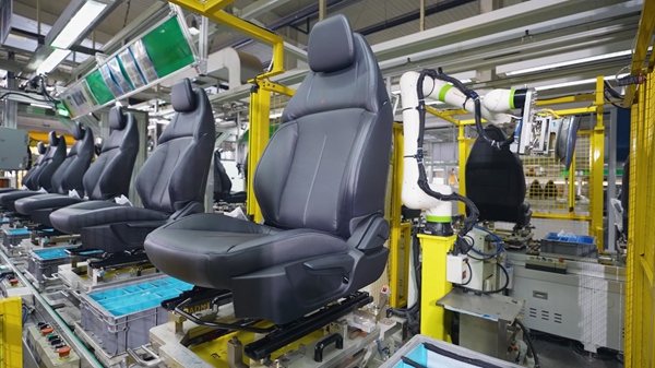 安道拓座椅制造工廠。受訪者供圖