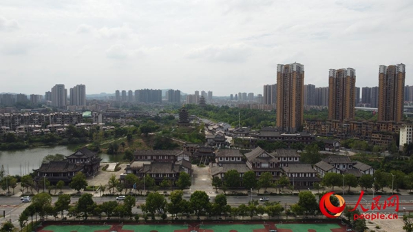 重慶市銅梁區淮遠古鎮。人民網記者 游天燚攝