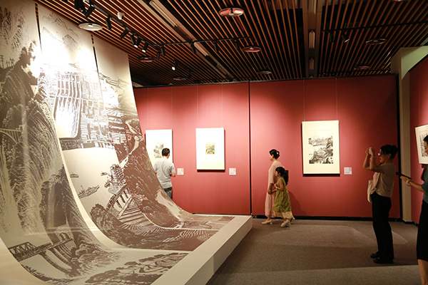 展覽現場。張源攝