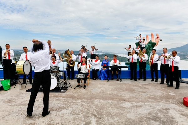 活動現場。李兆遂攝