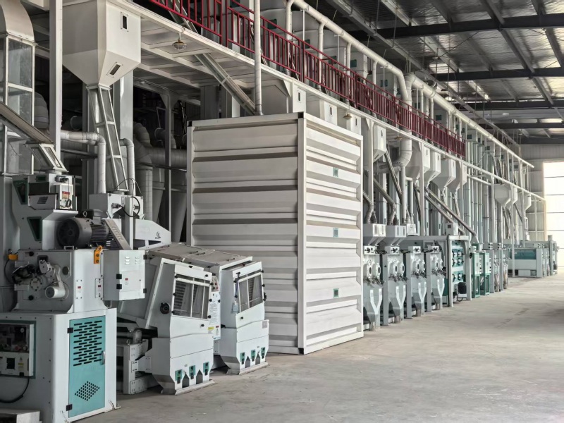 梁平縣瑞豐米業有限公司生產車間。黃亞輝攝