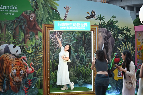 2025重慶·新加坡體驗周現場。吳汪洋攝