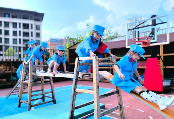 活動現場。北碚區椿山幼兒園供圖