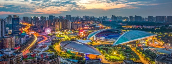 九龍坡城市風景。曹鳴鷗攝