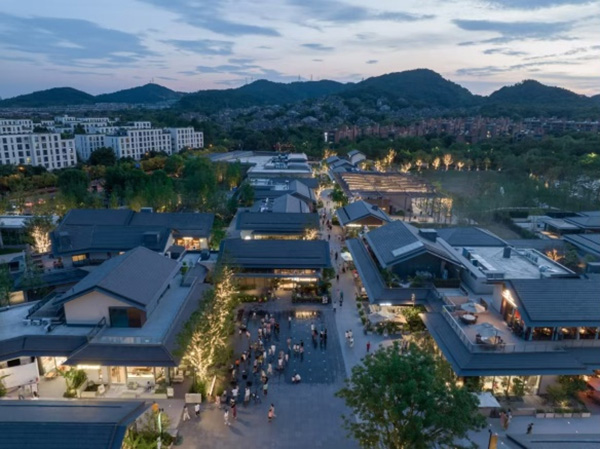 杭州玉鳥集實景照片。重慶萬科供圖